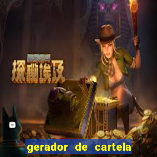 gerador de cartela de bingo